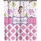 Princess & Diamond Print Extra Long Shower Curtain - 70"x84" (Personalized)