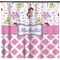 Princess & Diamond Print Shower Curtain (Personalized) (Non-Approval)