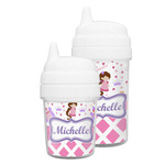 Princess & Diamond Print Sippy Cup (Personalized)