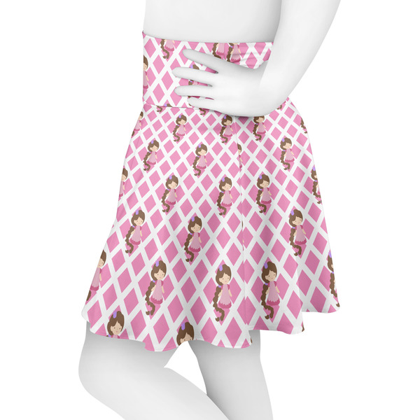 Princess & Diamond Print Skater Skirt - Side