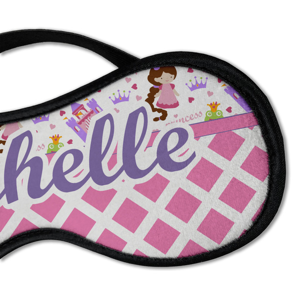 Princess & Diamond Print Sleeping Eye Mask - DETAIL Large