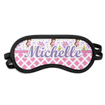 Princess & Diamond Print Sleeping Eye Mask - Small (Personalized)
