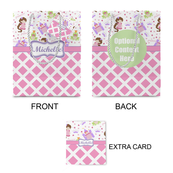 Princess & Diamond Print Small Gift Bag - Approval