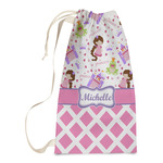 Princess & Diamond Print Laundry Bags - Small (Personalized)