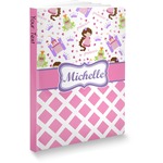 Princess & Diamond Print Softbound Notebook (Personalized)