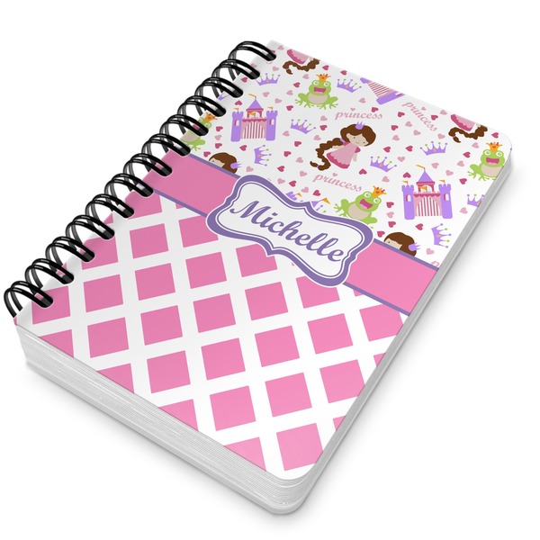 Princess & Diamond Print Spiral Journal 5 x 7 - Main