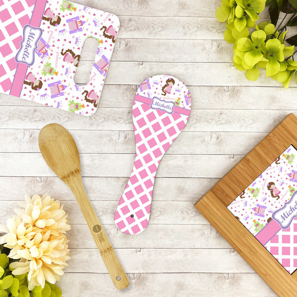 Princess & Diamond Print Spoon Rest Trivet - LIFESTYLE