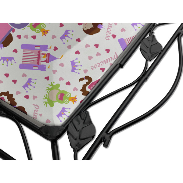 Princess & Diamond Print Square Trivet - Detail