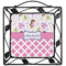 Princess & Diamond Print Square Trivet - w/tile