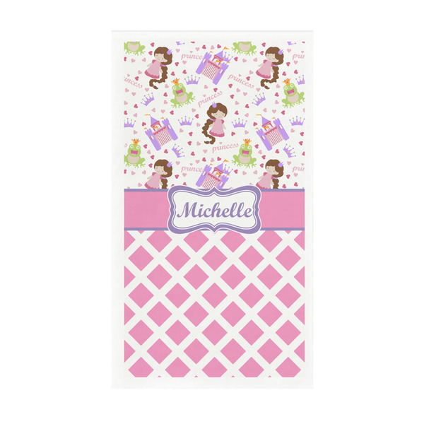 Custom Princess & Diamond Print Guest Paper Towels - Full Color - Standard (Personalized)