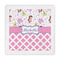 Princess & Diamond Print Standard Decorative Napkins (Personalized)