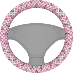 Princess & Diamond Print Steering Wheel Cover