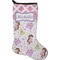 Princess & Diamond Print Holiday Stocking - Neoprene (Personalized)
