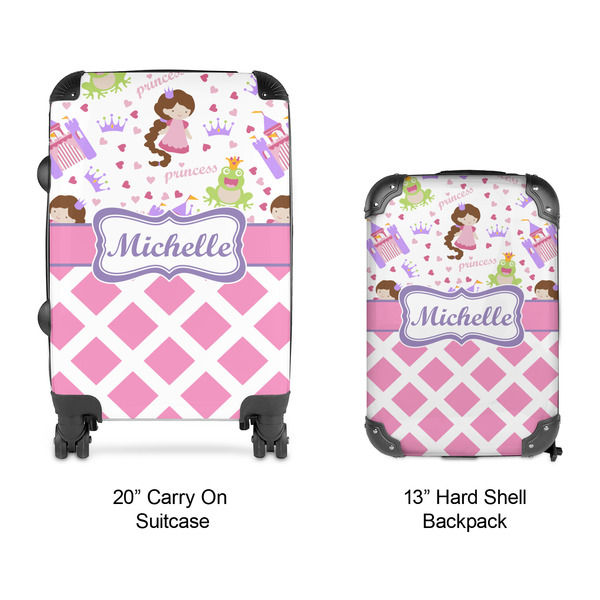 Princess & Diamond Print Suitcase Set 4 - APPROVAL