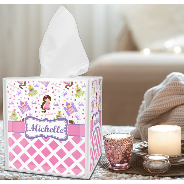 Princess & Diamond Print Tissue Box - LIFESTYLE