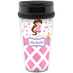 Princess & Diamond Print Acrylic Travel Mug without Handle (Personalized)