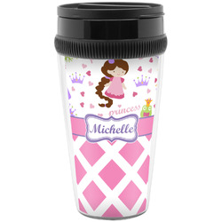 Princess & Diamond Print Acrylic Travel Mug without Handle (Personalized)