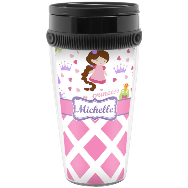 Custom Princess & Diamond Print Acrylic Travel Mug without Handle (Personalized)