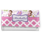 Princess & Diamond Print Vinyl Checkbook Cover (Personalized)