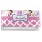 Princess & Diamond Print Vinyl Checkbook Cover (Personalized)