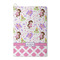 Princess & Diamond Print Waffle Weave Golf Towel - Front/Main