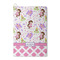 Princess & Diamond Print Waffle Weave Golf Towel (Personalized)