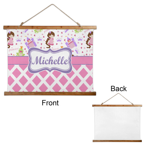 Princess & Diamond Print Wall Hanging Tapestry - Landscape - APPROVAL