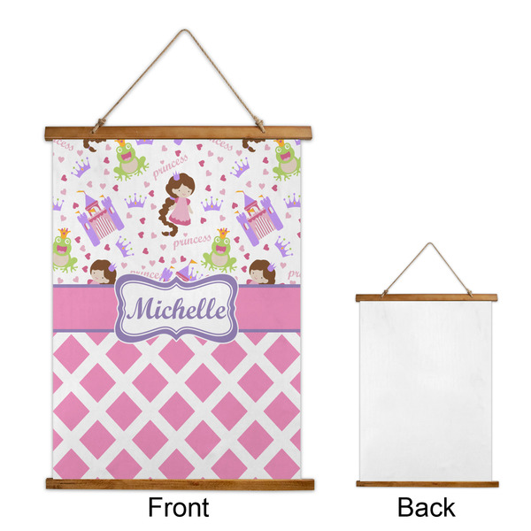 Princess & Diamond Print Wall Hanging Tapestry - Portrait - APPROVAL