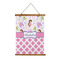 Princess & Diamond Print Wall Hanging Tapestry (Personalized)