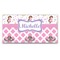 Princess & Diamond Print Wall Mounted Coat Rack (Personalized)