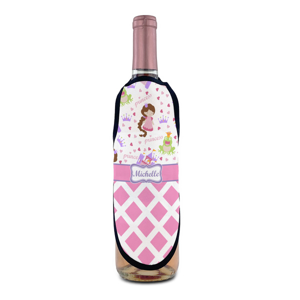 Princess & Diamond Print Wine Bottle Apron - IN CONTEXT