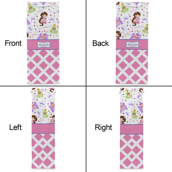 Princess & Diamond Print Wine Gift Bag - Gloss - Approval