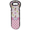 Princess & Diamond Print Wine Tote Bag (Personalized)