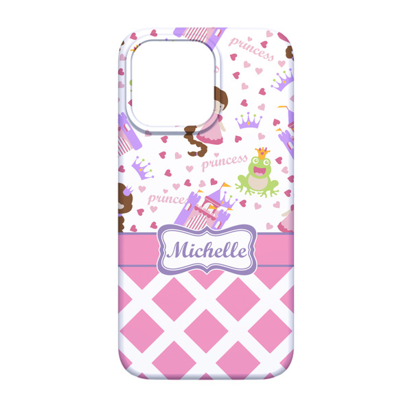 Princess & Diamond Print iPhone 13 Pro Case - Back