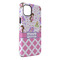 Princess & Diamond Print iPhone Case - Rubber Lined - iPhone 14 Plus (Personalized)