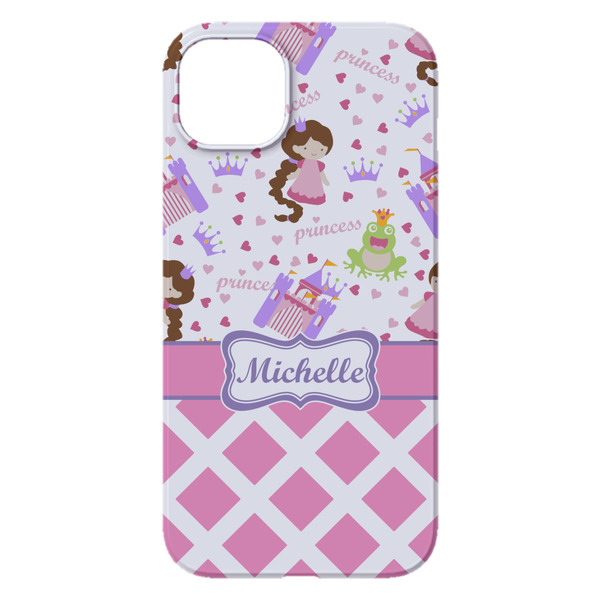 Princess & Diamond Print iPhone 14 Pro Max Case - Back