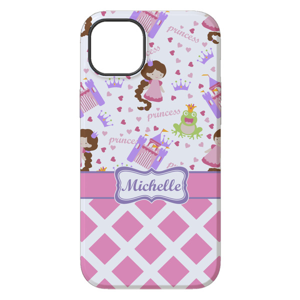Princess & Diamond Print iPhone 14 Pro Max Tough Case - Back