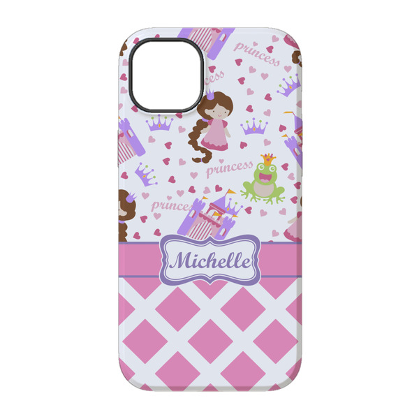 Princess & Diamond Print iPhone 14 Pro Tough Case - Back