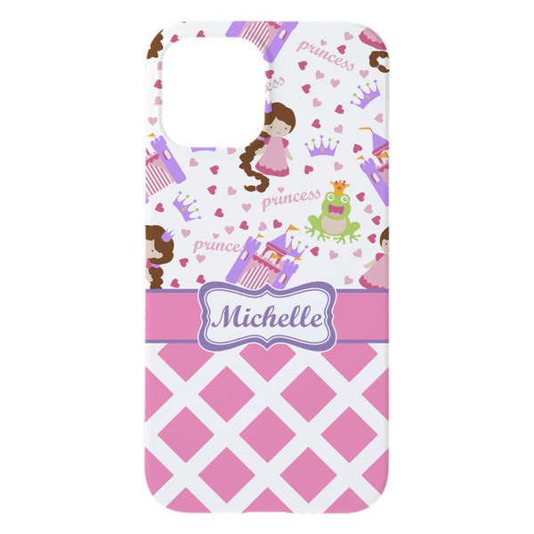 Princess & Diamond Print iPhone 15 Plus Case - Back
