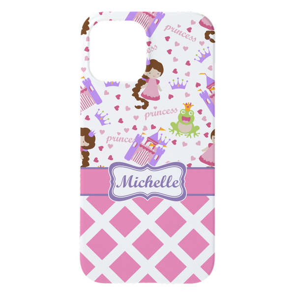 Princess & Diamond Print iPhone 15 Pro Max Case - Back