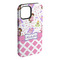 Princess & Diamond Print iPhone 15 Pro Max Tough Case - Angle