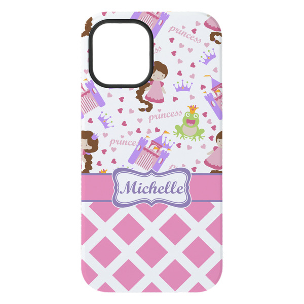 Princess & Diamond Print iPhone 15 Pro Max Tough Case - Back