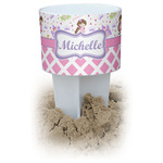 Princess & Diamond Print Beach Spiker Drink Holder (Personalized)