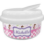 Princess & Diamond Print Snack Container (Personalized)