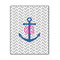 Monogram Anchor Wood Print - 11x14
