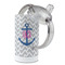 Monogram Anchor 12 oz Stainless Steel Sippy Cups - Top Off