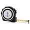 Monogram Anchor 16 Foot Black & Silver Tape Measures - Front