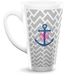 Monogram Anchor Latte Mug