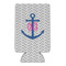 Monogram Anchor 16oz Can Sleeve - FRONT (flat)