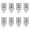 Monogram Anchor 16oz Can Sleeve - Set of 4 - APPROVAL